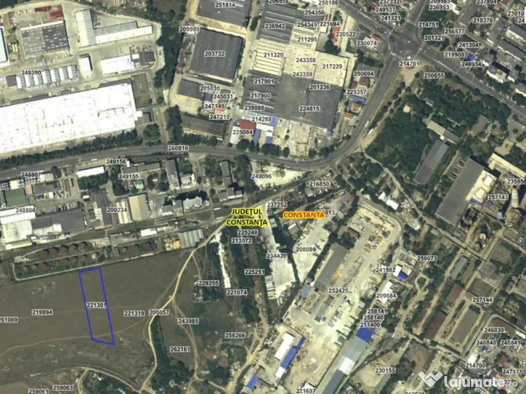 Teren intravilan zona industriala Fabrica de Ulei