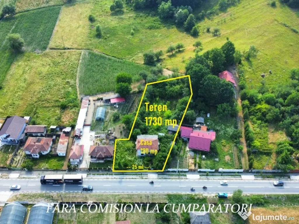 CASA CU TEREN 1730 MP, UTILITATI RACORDATE 