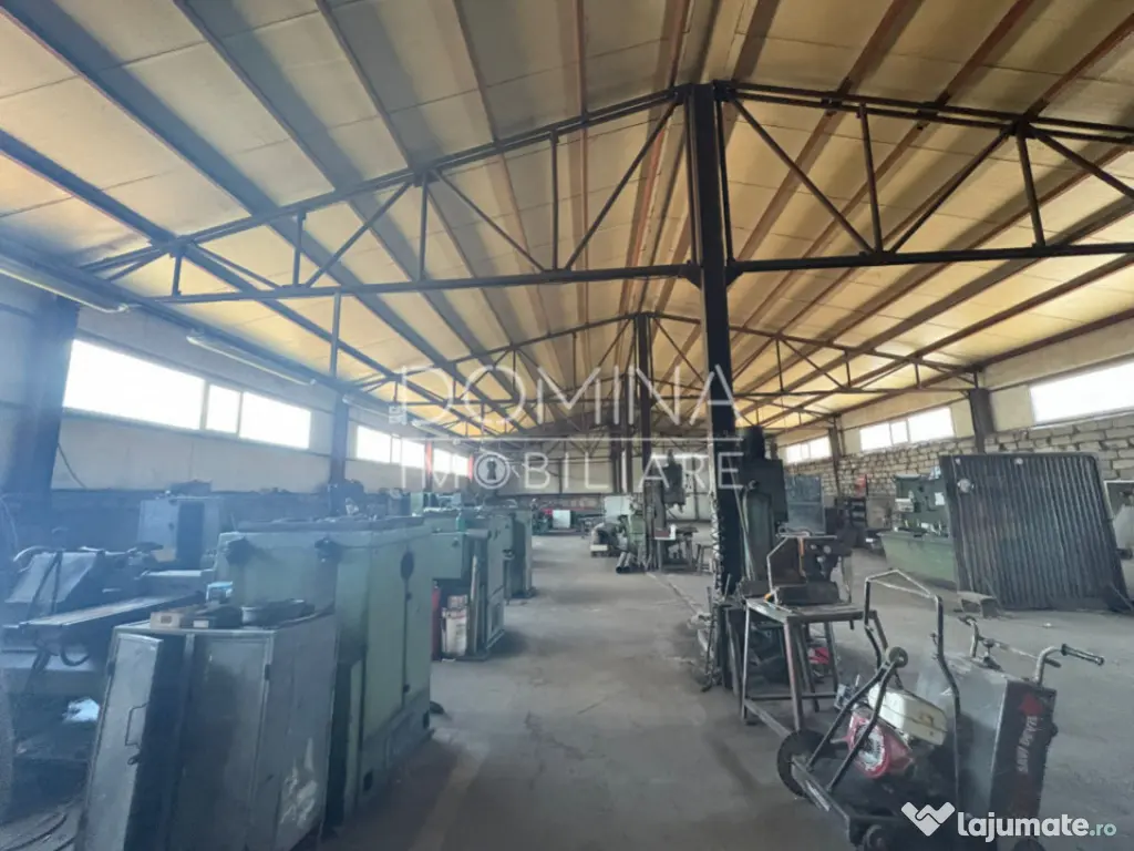 Proprietate industriala - Tg. Jiu - teren + hala + birouri 
