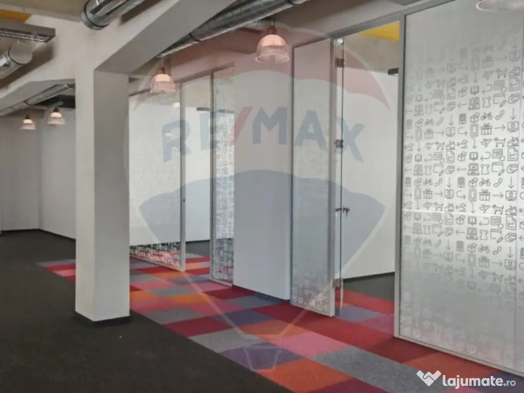 Spațiu de birouri de 1258 mp de închiriat în zona Gara 