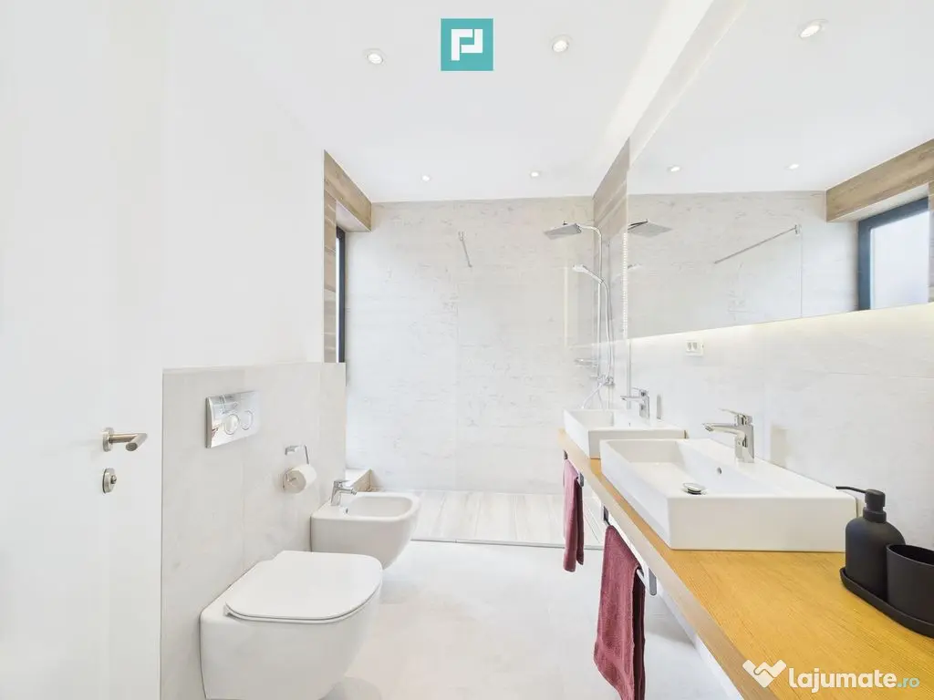 Casă modernă și elegantă, mobilată și utilată