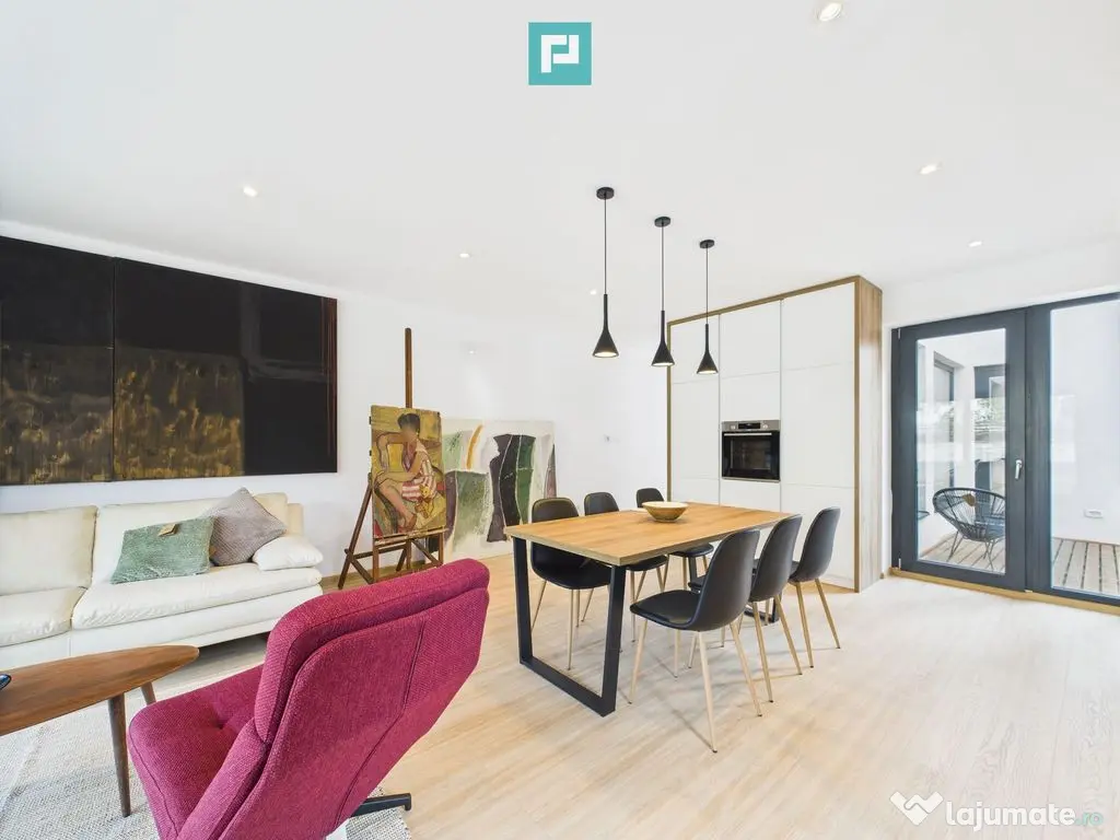 Casă modernă și elegantă, mobilată și utilată