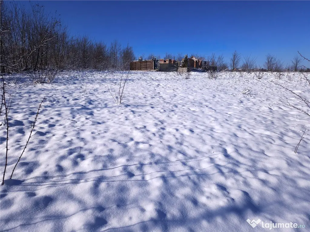 Teren 1344 mp de cu autorizatie de constructie str Cindrel 