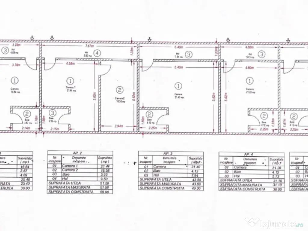 Apartamente noi la curte comuna Zona Bujac, Arad 