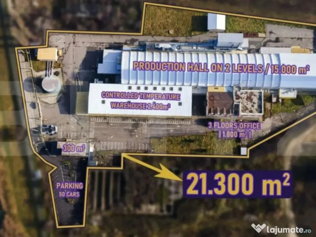 Fosta fabrica de dulciuri, 15533 mp, Freidorf 