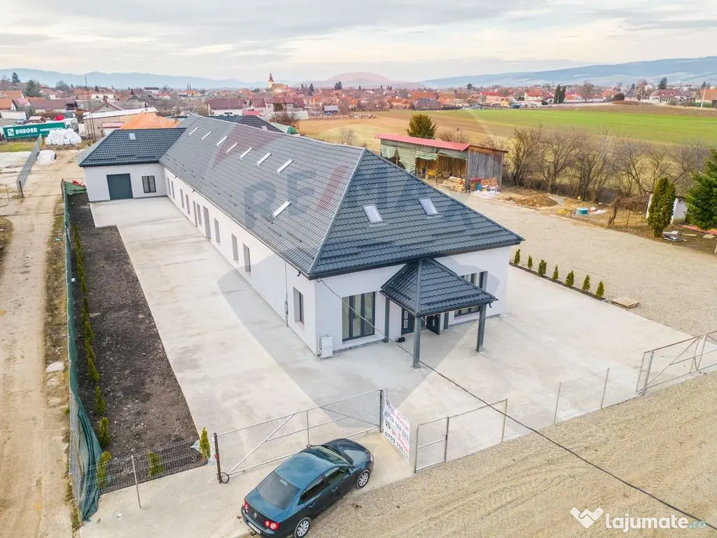 COMISION 0 | Hala moderna si incalzita | curte betonata |... 