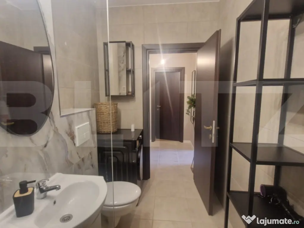 Apartament de lux intabulat ,c-tie noua , parcare, 2 camere 