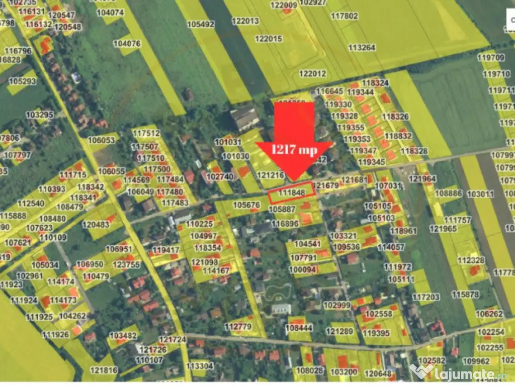 Teren de vânzare în Corbeanca – Ostratu, parcelabil, co 