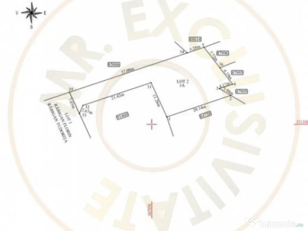 Teren intravilan 446 mp – Strada Pinilor, zonă exclusivis 