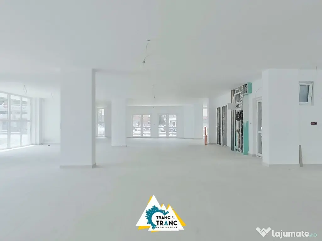 Spațiu comercial nou, de 290 mp, la prima inchiriere, pe Calea Radnei 