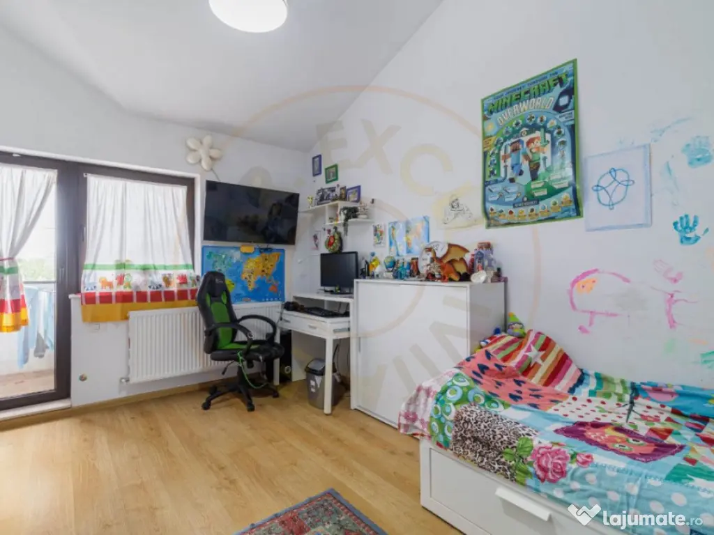 Casă individuală P+M, 5 camere, teren 439 mp – complet u 