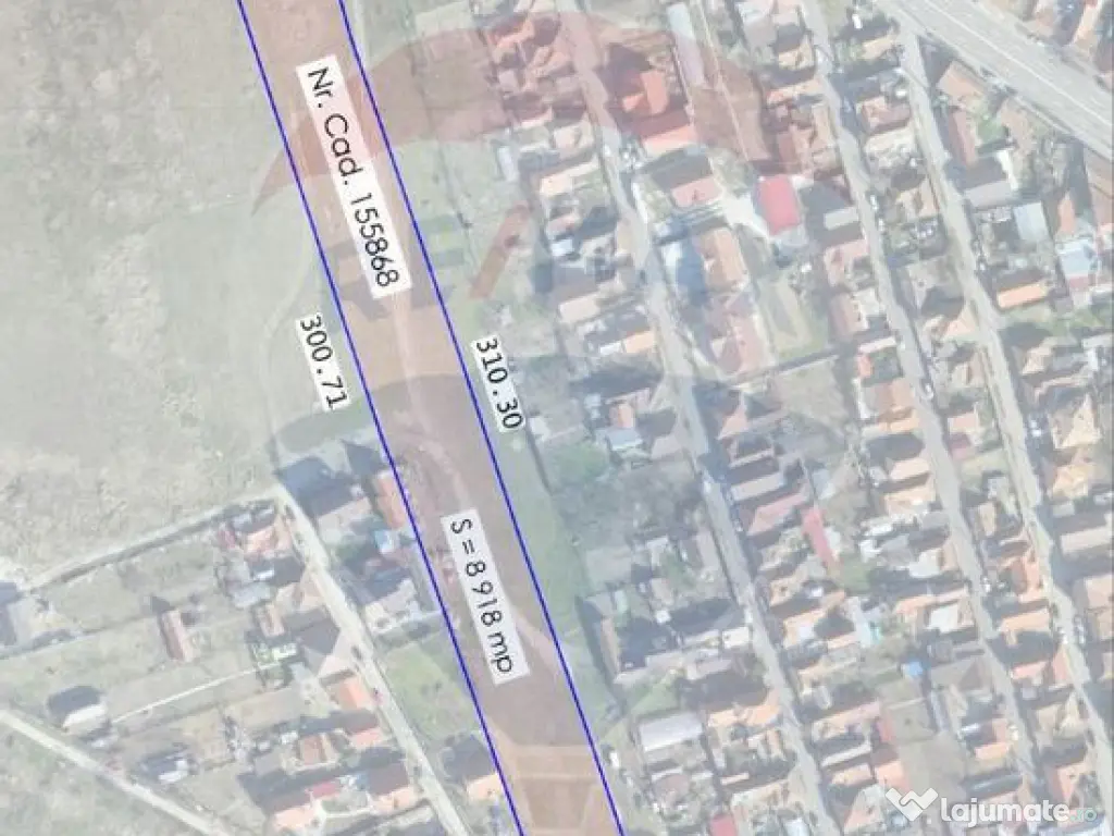 De vânzare Teren 8918 mp intravilan în Oradea -Str. Clu...