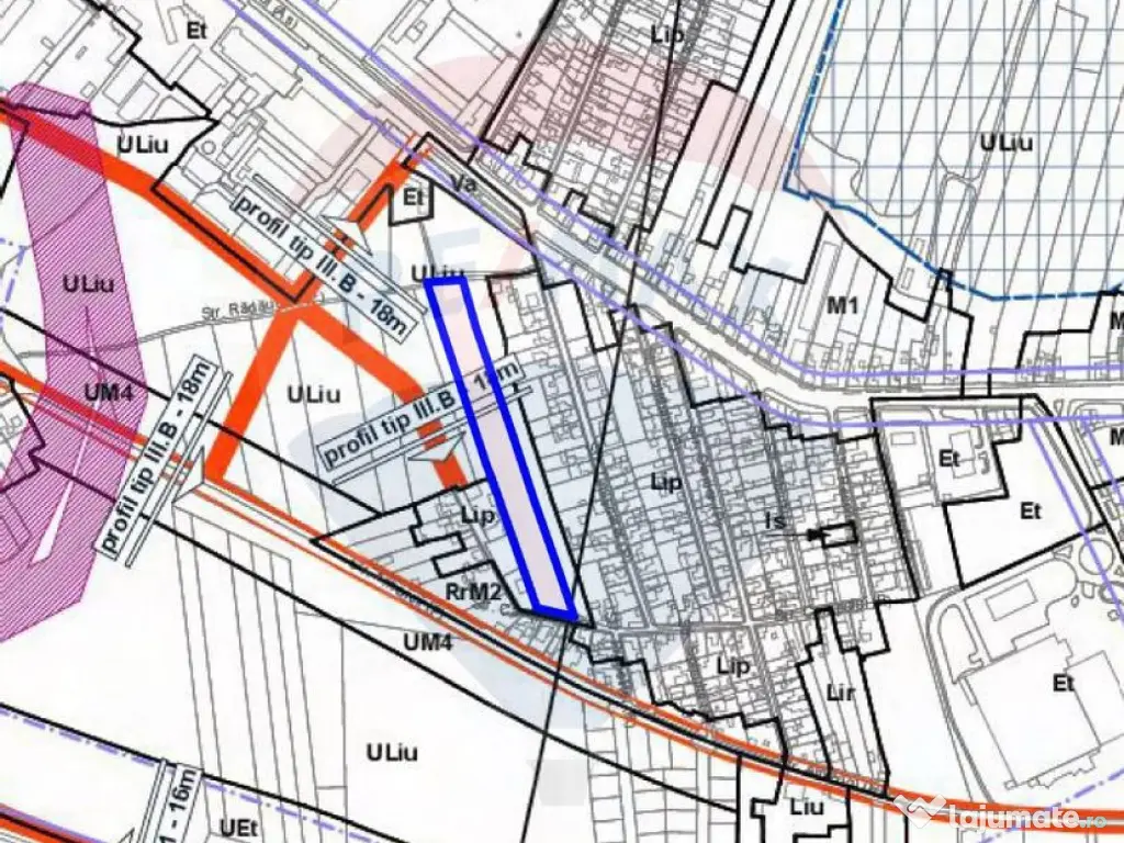 De vânzare Teren 8918 mp intravilan în Oradea -Str. Clu... 