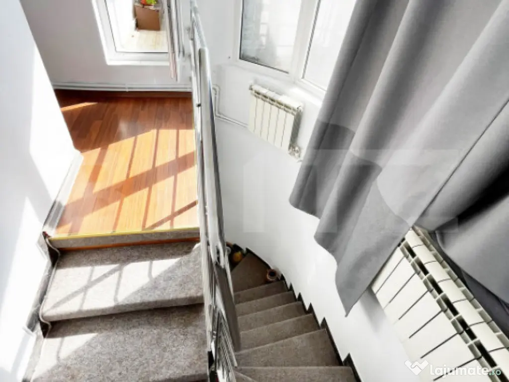 Apartament pe 3 etaje, 150 mp, terasa 40 mp, panorama, zona