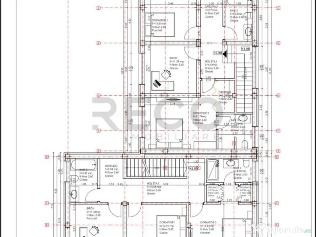 RECO Case cuplate la rosu (P E) Oradea Anexa de locuit 