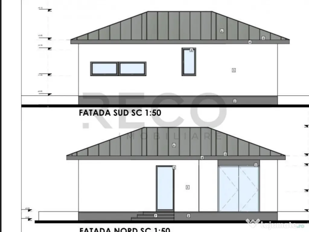 RECO Case cuplate la rosu (P E) Oradea Anexa de locuit 