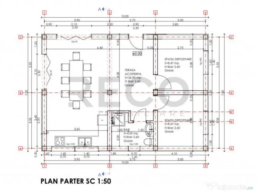 RECO Case cuplate la rosu (P E) Oradea Anexa de locuit 
