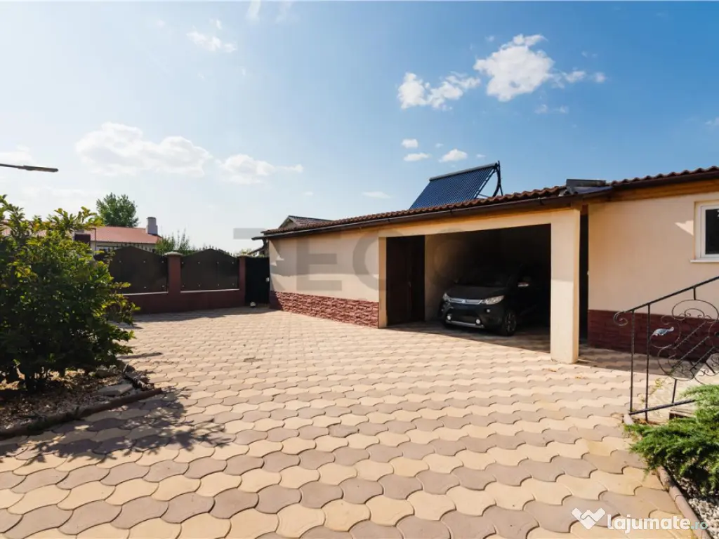 RECO Casa 3 dormitoare, piscina, strada privata, Sanmartin 