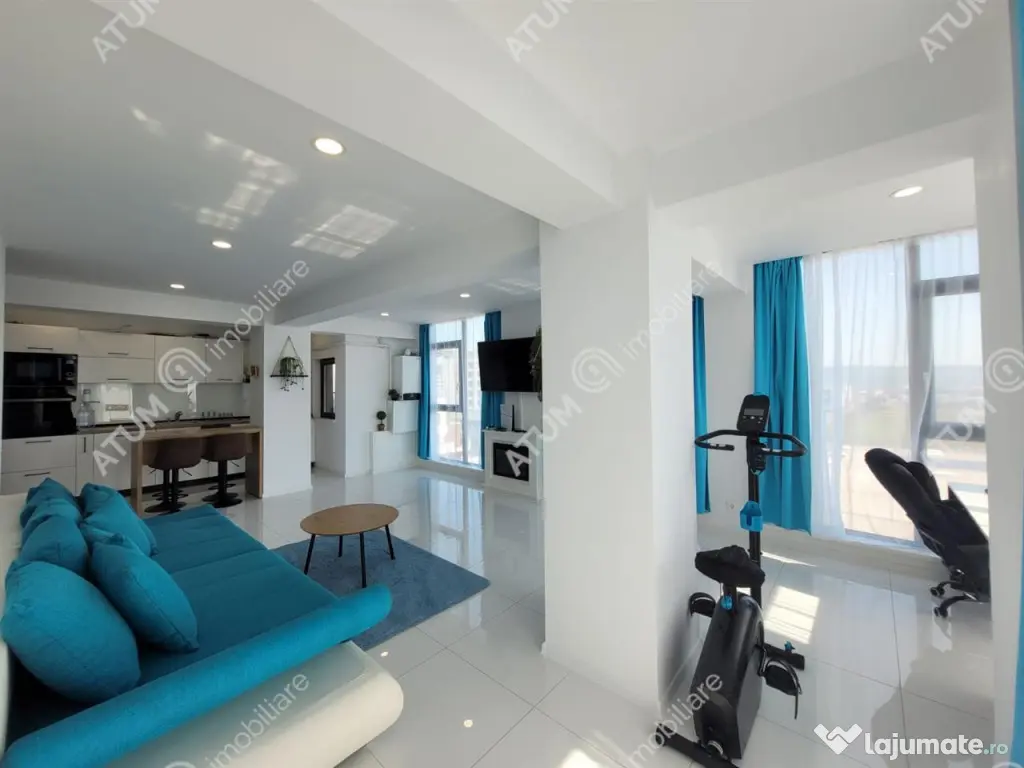 Apartament cu 3 camere 2 bai 2 balcoane zona Doamna Stanca S 