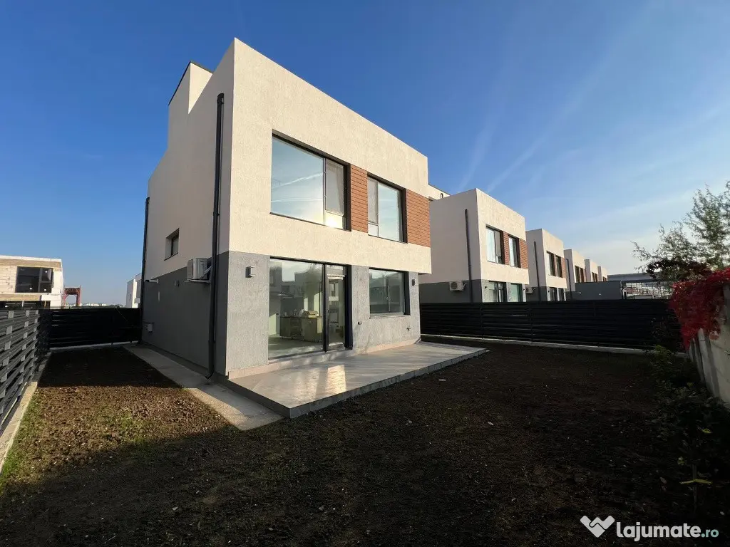 Vila 4 camere de închiriat TUNARI Școală Americana 3 min. 