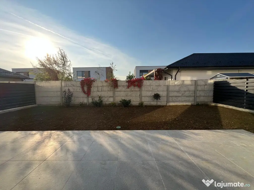 Vila 4 camere de închiriat TUNARI Școală Americana 3 min. 