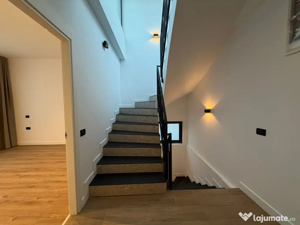 Vila 4 camere de închiriat TUNARI Școală Americana 3 min. 