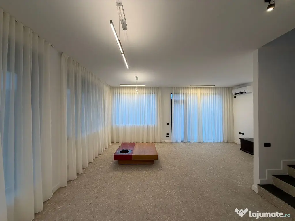 Vila 4 camere de închiriat TUNARI Școală Americana 3 min. 