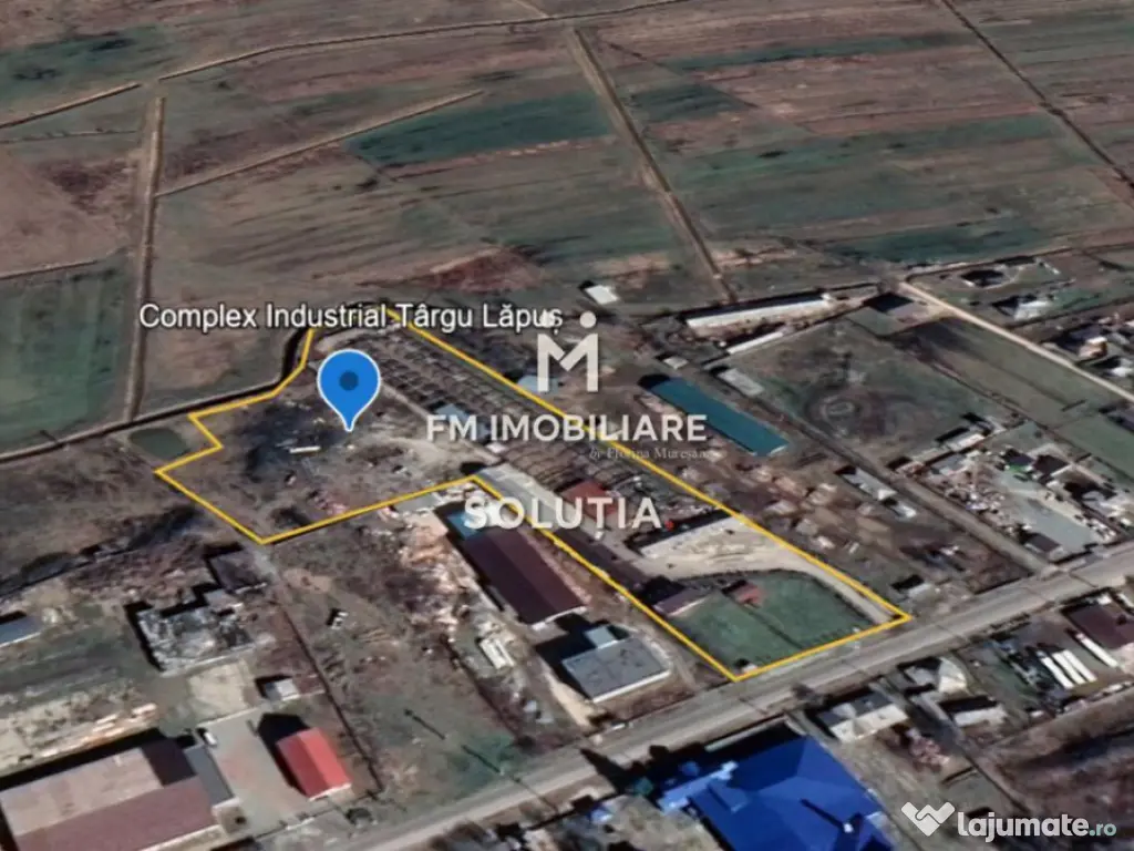 Complex industrial cu teren 18,672 mp Târgu Lăpuș 