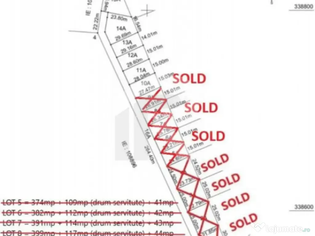 Otopeni - Loturi pentru case - Str. 1 Mai - 2 loturi disponi 