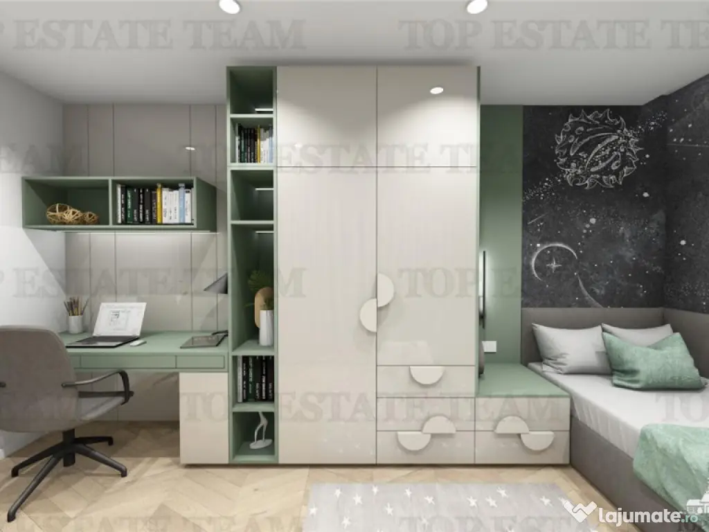 Cartier de case securizat cu bariera in Pipera 