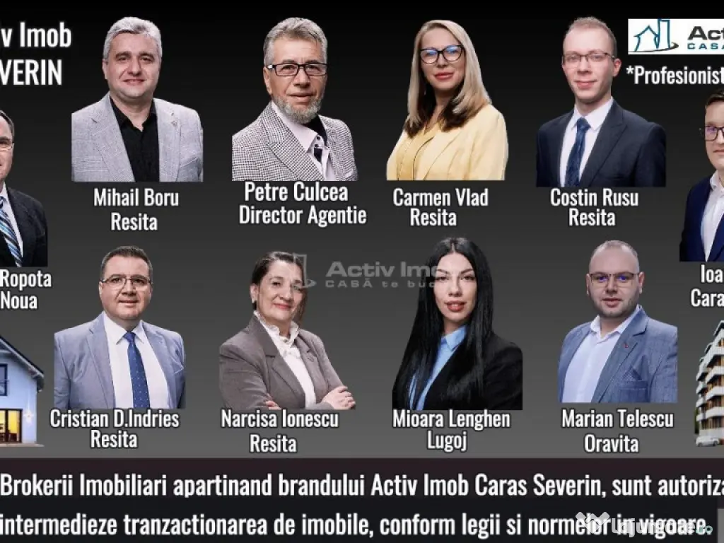 Bocsa Romana, 2 Corpuri de cladire cu Teren de 555 mp. si ga