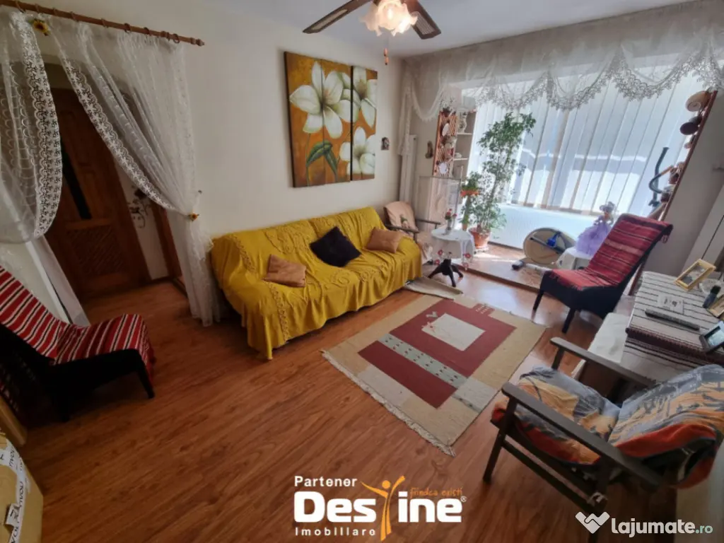 Pașcani Deal – apartament 2 camere 48 mp, mobilat și uti