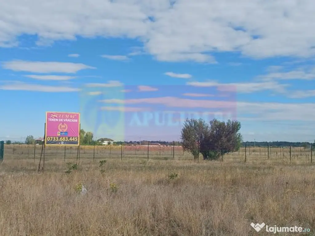 Gulia, teren rezidențial 1500 mp, cu utilități 