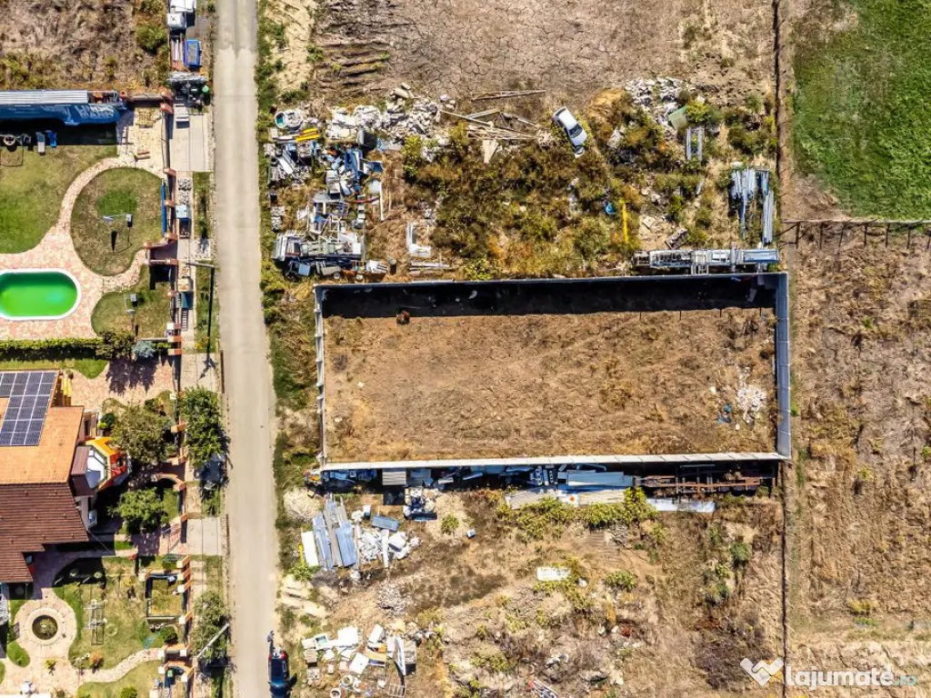 Teren de 733 mp în Livada, cu gard finalizat, Comision 0 