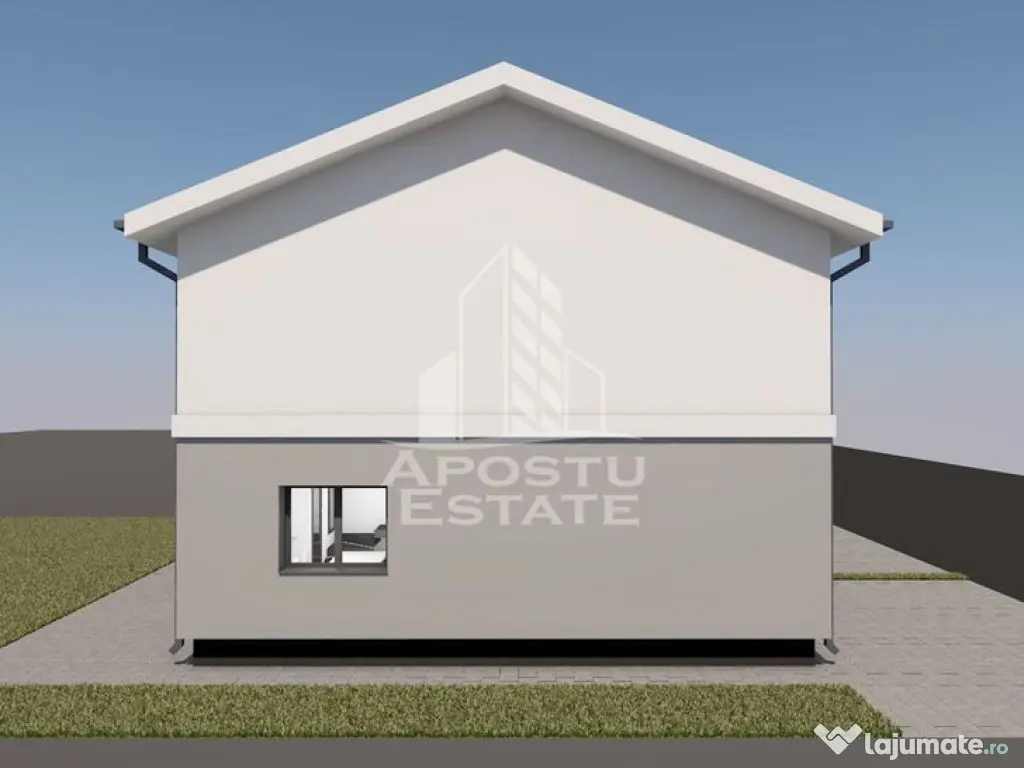 Jumatate de duplex,4 camere si 2 bai,Giarmata la stadiul ... 