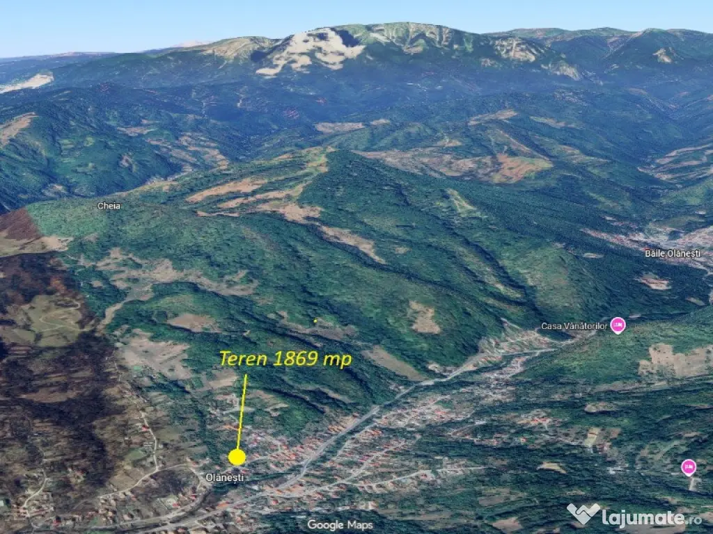 TEREN 1869 MP, CADRU NATURAL SUPERB, TOATE UTILITATILE 