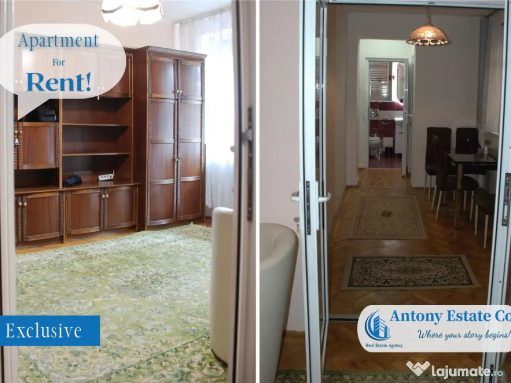 Apartament de inchiriat, 3 camere, Transilvaniei, Rogerius