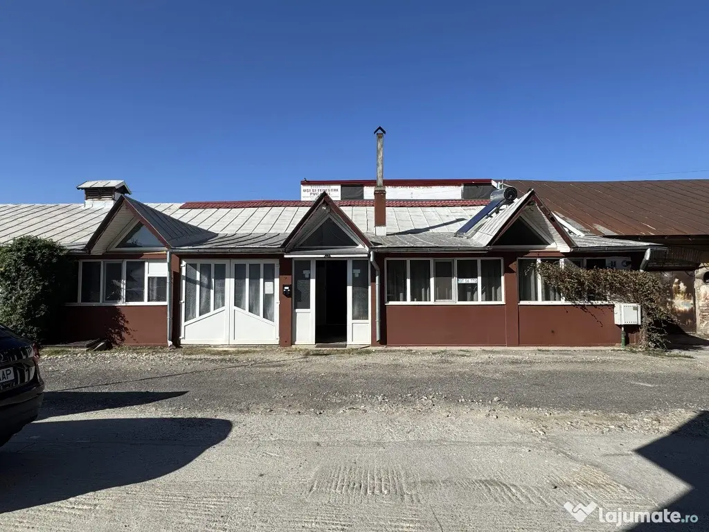 Cladire functiune mixta - Hala prod.+locuinta,400 mp.teren,zona Tunari 