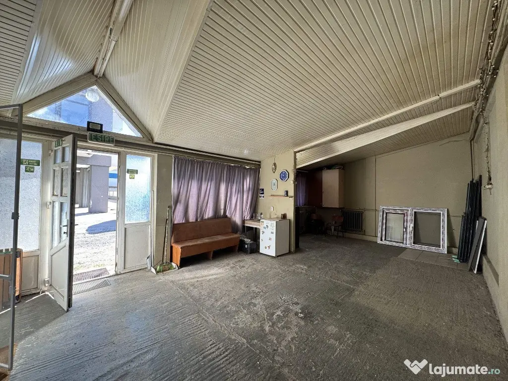 Cladire functiune mixta - Hala prod.+locuinta,400 mp.teren,zona Tunari 