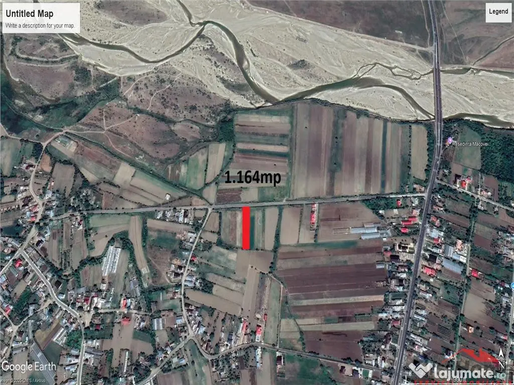 De 3 loturi teren Extravilan in Garoafa total 8664mp 