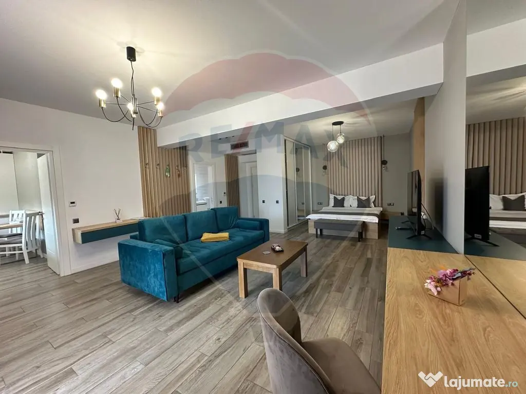 Apartament de lux cu 1 camera tip studio si parcare privata