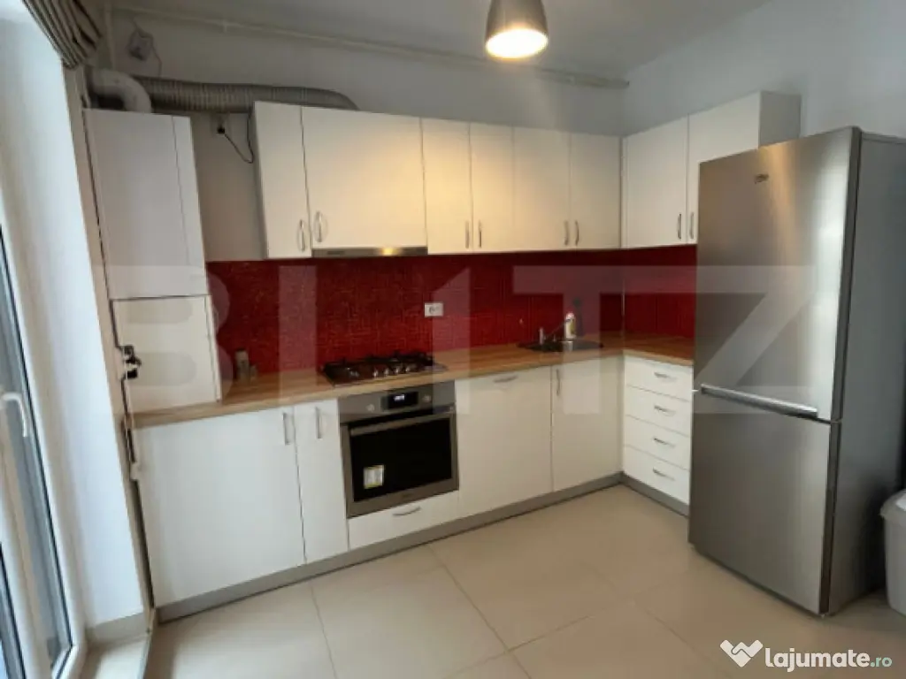 Apartament 2 camere 55 mp, terasa de 20 mp, etaj intermedia 