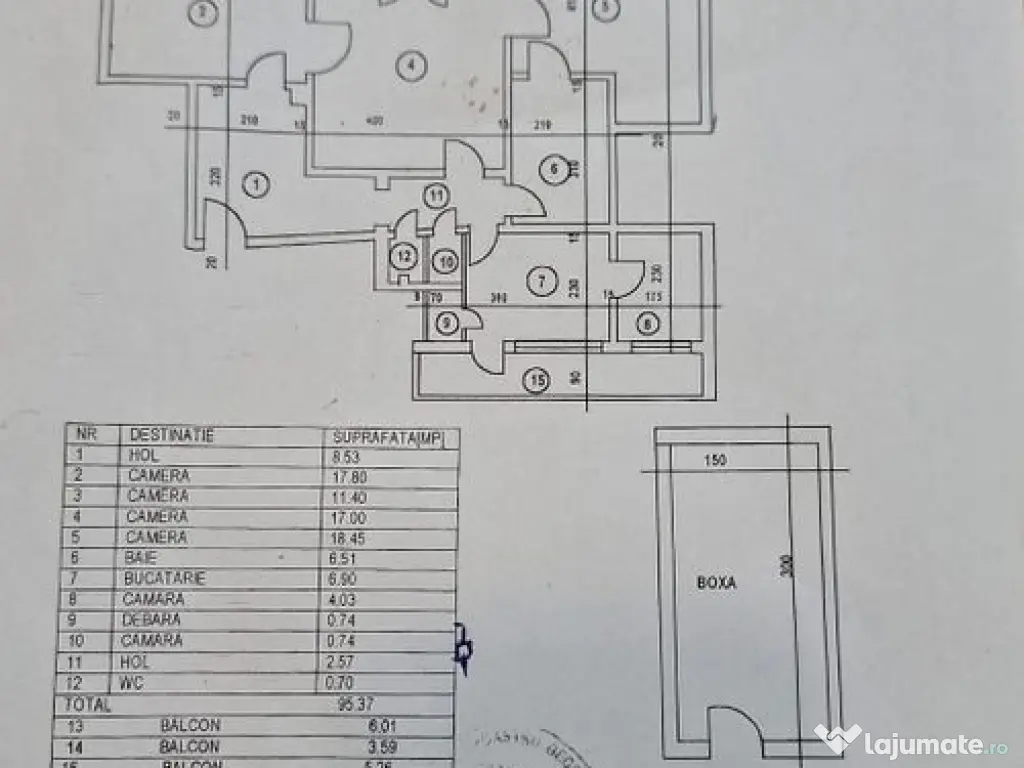 Apartament 4 camere Magheru (Piata Amzei) 