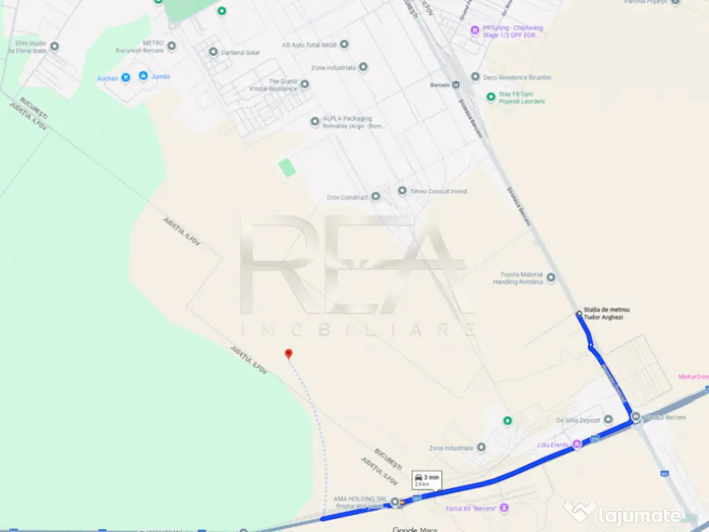 TEREN Intravilan 685mp Sector 4 - Baza Sportiva FCSB - Centu 