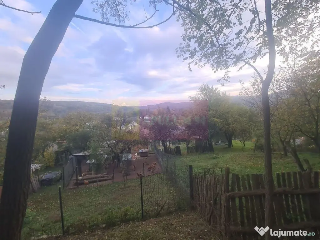Casa batraneasca cu teren (4.910 mp) la Alunis 