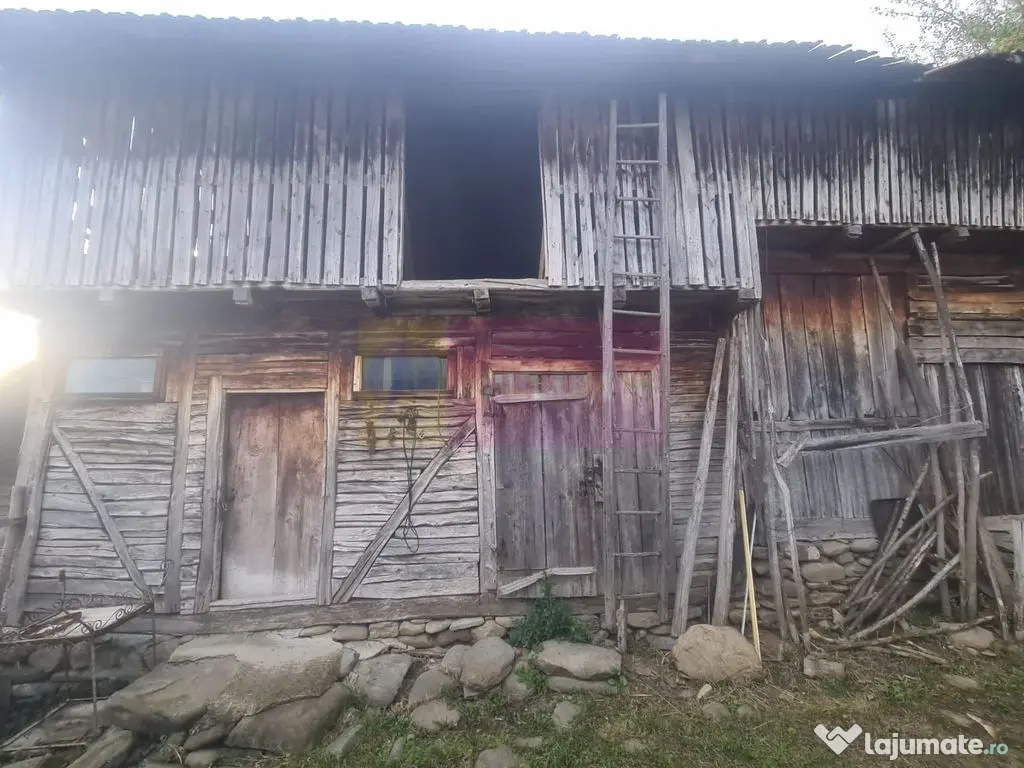 Casa batraneasca cu teren (4.910 mp) la Alunis 