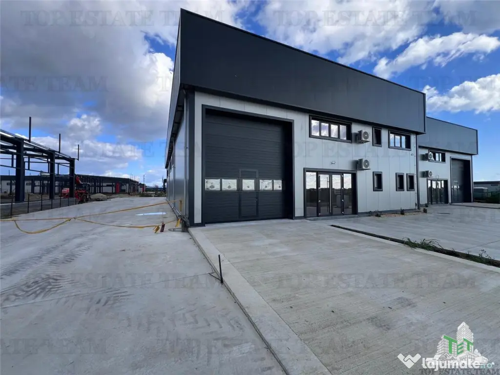 Hala industriala, pretabila, fabrica, productie, service aut 