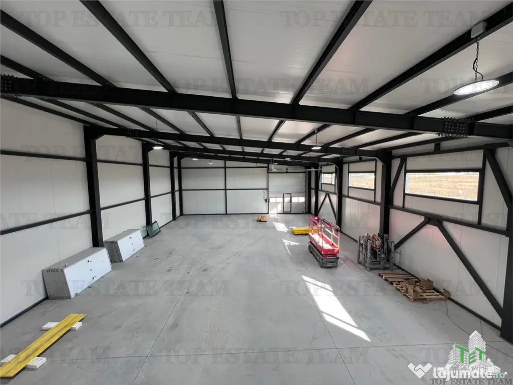 Hala industriala, pretabila, fabrica, productie, service aut 