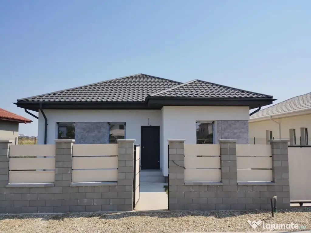 Casa individuala pe un singur nivel!