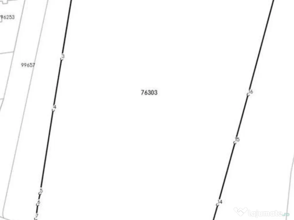 Teren intravilan 14.168 mp – pozitie excelenta la intra... 